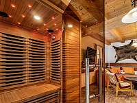 infra sauna - chalupa ubytování Olešnice v Orlických horách