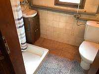 Sprchový kout/Toaleta - chata k pronajmutí Náchod - Lipí