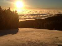 Nebeský pohled při lyžovačce na "Bukovce" - pronájem chalupy Červená Voda