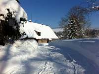 Zimní foto - chata ubytování Čenkovice
