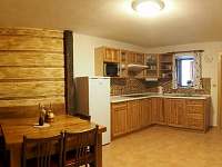 obytná kuchyň - apartmán k pronajmutí Zdobnice v Orlických horách