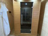 Infrasauna-místnost pro saunu - chata k pronájmu Vítkov-Zálužné