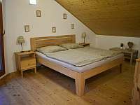 Ložnice 1 s manželskou postelí - pronájem chaty Hradec nad Moravicí - Žimrovice
