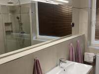 koupelna - apartmán s výhledem do zahrady - Bělkovice-Lašťany