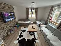 obývacia izba prízemie - chalupa ubytování Dlhá nad Kysucou