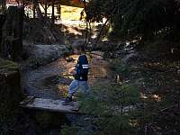 Množstvo potokov v okolí chaty - k pronajmutí Horná Lehota