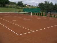 tenis - pronájem chatek Vysoký Chlumec