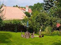 Zahrada u chalupy - k pronájmu Jetřichovice
