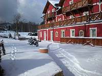 Hotel v zimě - Přední Výtoň
