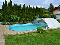 venkovní bazén - ubytování Sušice