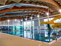 Centrum vodní zábavy - bazén Kdyně (30 km od chalupy) - Hamry na Šumavě