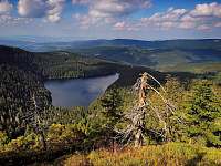 Černé a Čertovo jezero (parkoviště 4 km od chalupy) - Železná Ruda