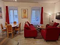 obývací pokoj - apartmán k pronájmu Rejštejn