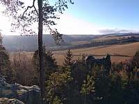 Pohled z Křížového vrchu - Adršpach