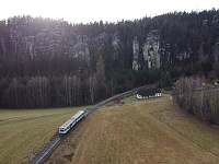 Vlak přes Adršpach - 