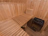 sauna- v patře - Martinice u Proseče
