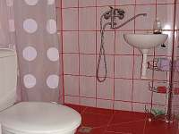 Toaleta a sprchový kout - Miřetice