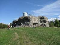 Množství bunkrů z II. světové války v okolí - Horní Radechová