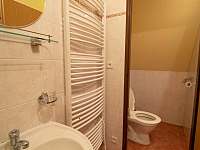 Sprcha + WC - ubytování Dolní Sokolovec