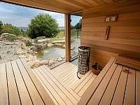Panorama finská sauna - pronájem apartmánu Lipnice nad Sázavou