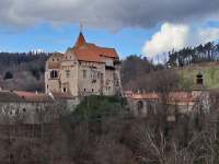 z výletu k hradu Pernštejn - chalupa k pronájmu Býšovec