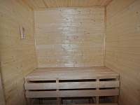 Saunová kabina - Jedlová