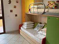 Dětský pokoj - verze 2 osoby - apartmán k pronájmu Sardinie