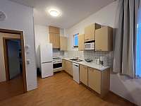 kuchyně s obývákem - apartmán k pronajmutí Rakouské Alpy