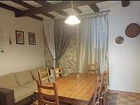 obývací pokoj v přízemí - rekreační dům ubytování Kali - Ugljan - Chorvatsko