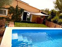 Bazén a domek - pronájem rekreačního domu Costitx, Mallorca