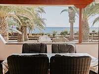 Výhled z terasy - rekreační dům k pronajmutí Costa Teguise, Lanzarote, Kanárské Ostrovy