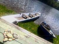 pramice a kanoe jsou v ceně, motorový člun k pronájmu Čerňovice (Plzeň-sever)