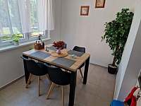 Kuchyň-jídelní kout - apartmán k pronájmu Karlovy Vary - Stará Role
