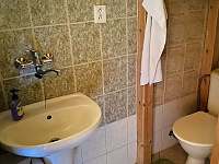 koupelna - pronájem chaty Plichtice