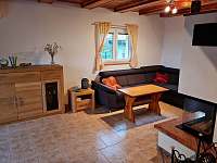Obývací pokoj - pronájem chaty Kadaň - Tušimice
