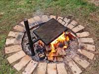 Ohnište s kamenem na grilování - Kadaň - Tušimice