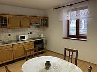Kuchyně - apartmán ubytování Hvozd