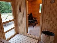 sauna interiér 1 - apartmán k pronájmu Milhostov u Mariánských Lázní